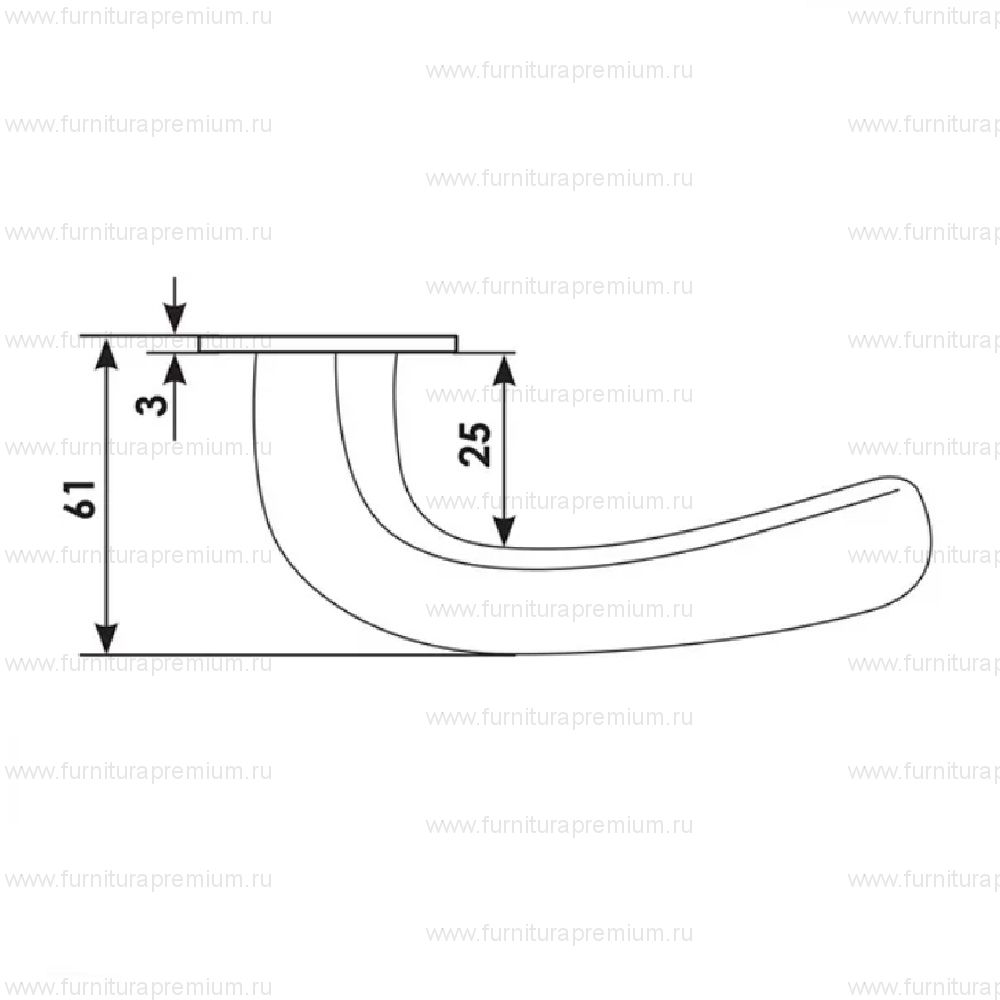 Ручка Morelli Luxury Sand NC-7-S