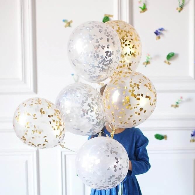 Шары с конффети