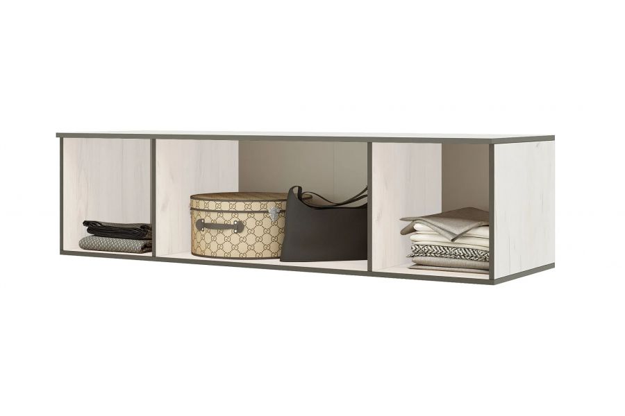 Шкаф 4-х створчатый с антресолью Норд