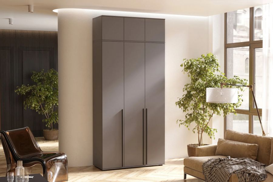 Шкаф 3-х створчатый Норд с антресолью