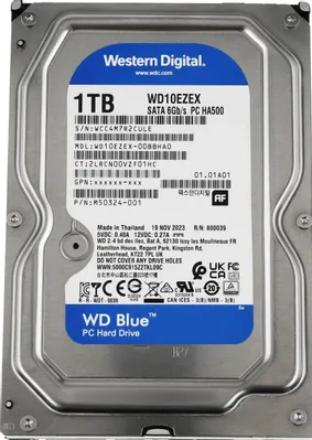 Жесткий диск HDD Western Digital 1 Тб