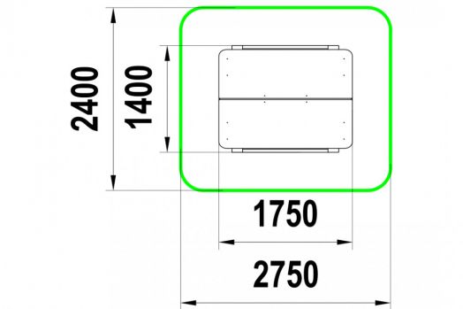 Песочница "Под навесом"