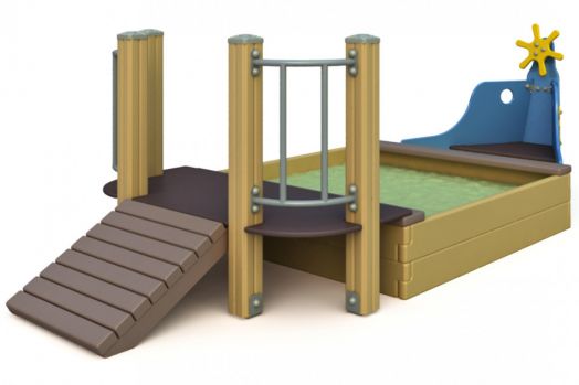 Песочница "Катер"