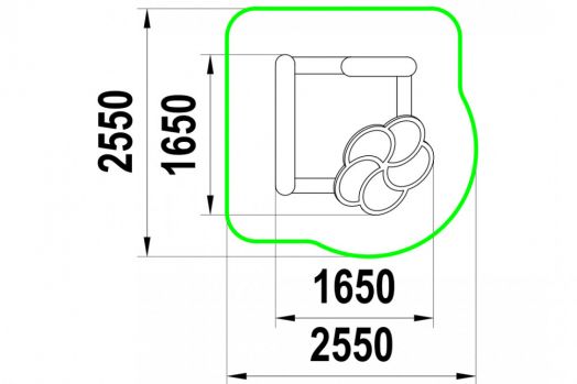 Песочница "Леденец"