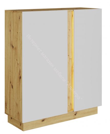 Комод КД-1 MODO Артизан/Белый