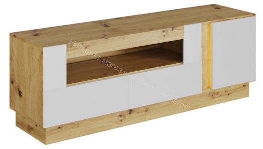 Тумба ТВ-150 MODO Артизан/Белый