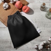 Мешочек текстильный Этель Home collection black27х34 см, 45%лён, 55%хл