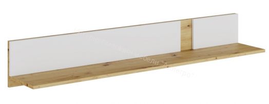 Полка навесная MODO Артизан/Белый