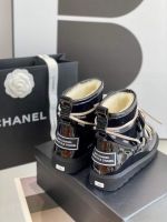 Ботинки угги CHANEL PREMIUM зимние