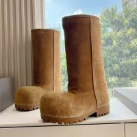 Ботинки Balenciaga Alaska FUR Bootie PREMIUM