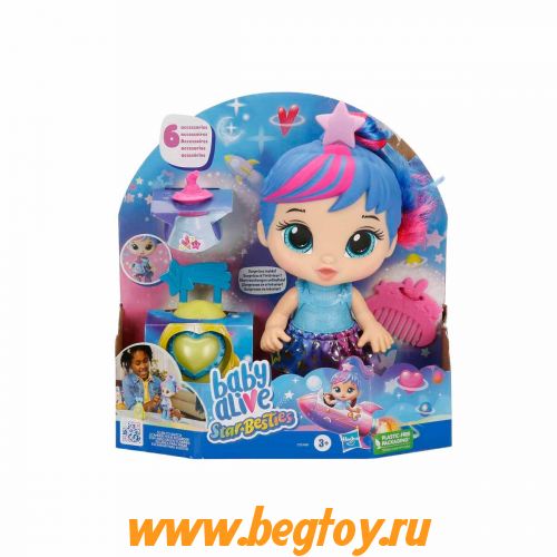 Кукла Baby Alive Star Besties Stellar Skylar F7359