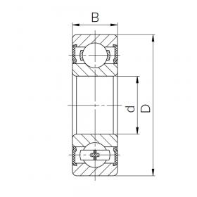 Подшипник 6002 2RST (180102 T)