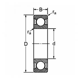 Подшипник 6028 ZZ (80128)