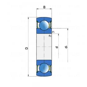 Подшипник 1726310 2RS1