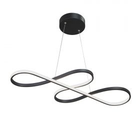 Светильник Светодиодный Vitaluce V4649-1/1S, LED 58Вт, 3900-4200К, 2330лм Черный, Матовый / Виталюче.