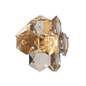 Светильник Настенный Vitaluce V5286-8/1A, 1хЕ14 Макс. 40Вт Золото / Виталюче.