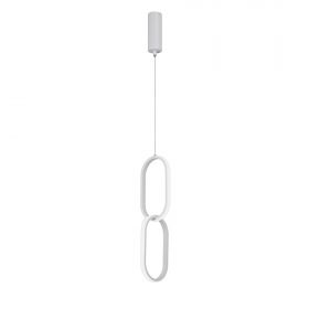 Светильник Светодиодный Vitaluce V4695-0/2S, LED 27Вт, 3900-4200К, 2290лм Белый, Матовый / Виталюче.