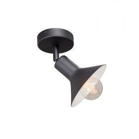 Люстра Vitaluce V4807-1/1PL, 1хЕ27 Макс. 40Вт Черный, Матовый / Виталюче.
