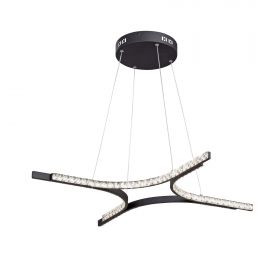 Светильник Светодиодный Vitaluce V4669-1/4S, LED 52Вт, 3900-4200K Черный, Матовый / Виталюче.