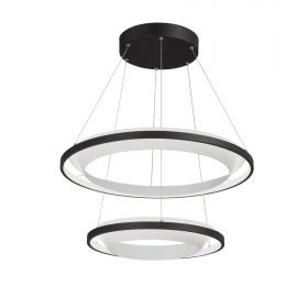 Светильник Светодиодный Vitaluce V4681-1/2S, LED 62Вт, 3900-4200K Черный, Матовый / Виталюче.