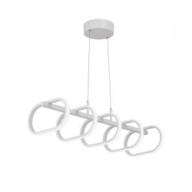 Светильник Светодиодный Vitaluce V3965-0/5S, LED 64Вт, 3900-4200К, 4780лм Белый, Матовый / Виталюче.