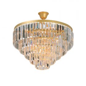 Люстра Vitaluce V5825-8/8, 8xE14 Макс. 40Вт Золото / Виталюче.