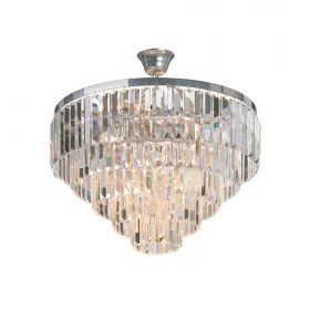 Люстра Vitaluce V5825-9/8, 8xE14 Макс. 40Вт Хром / Виталюче.
