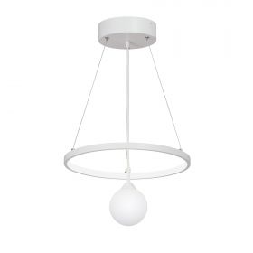 Светильник Светодиодный Vitaluce V4680-0/2S, LED 25Вт, 3900-4200K, 1xG9 Макс. 28Вт Белый, Матовый / Виталюче.