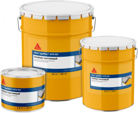 Праймер Битумный Sika Igolflex-070 21.5л на Основе Растворителя, Белый.