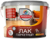 Лак Паркетный Акриловый ProfiLux Professional 9л Полуматовый, Бесцветный / Профилюкс.