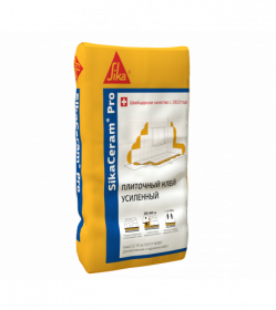 Высококачественный Цементный Плиточный Клей 25кг Sika SikaCeram Pro.