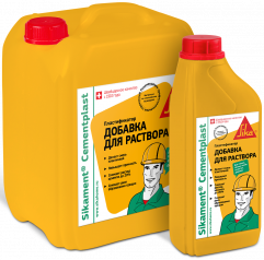 Пластификатор для Бетона и Растворов 1л Sika Sikament CementPlast Пластифицирующая, Водоредуцирующая.