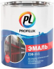 Эмаль Алкидная ПФ-115 ProfiLux 0.9кг Универсальная, Коричневая Глянцевая.