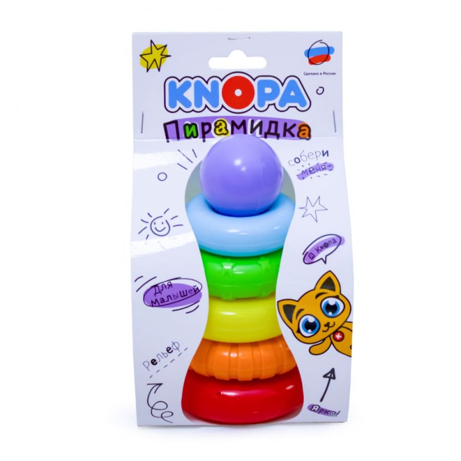 Пирамида рельефная 16 см КНОПА