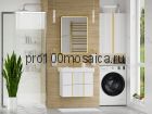 Шкаф Brevita Vega 60 над стиральной машиной подвесной (белый)