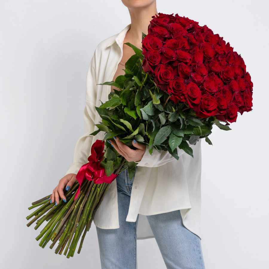 Метровая роза