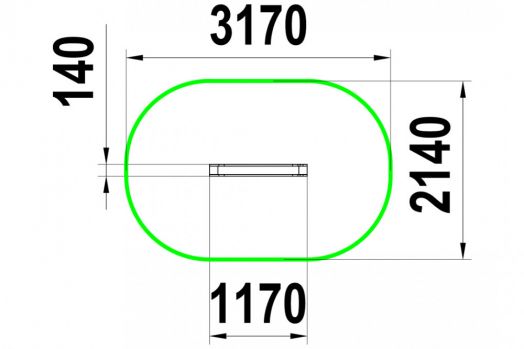 Доска для мела для детской площадки