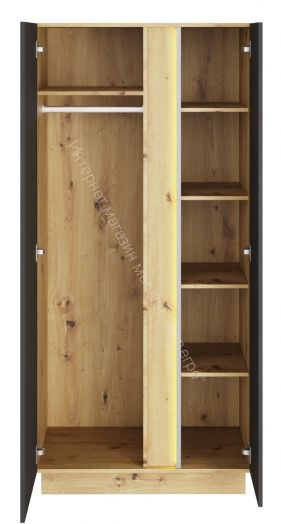 Гостиная MODO К-2 Артизан/Чёрный