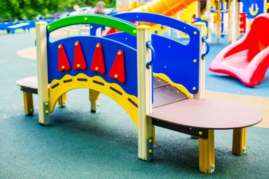 Скамейка для детской площадки "Мостик"