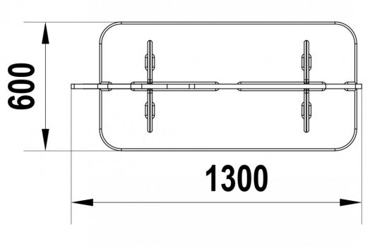 Скамейка для детской площадки "Улитка"