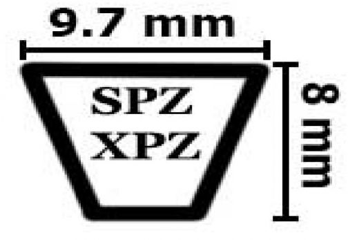 Ремень узкоклиновой SPZ-630 Lp