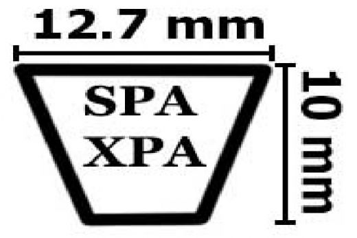 Ремень узкоклиновой XPA-2360 Lp зуб