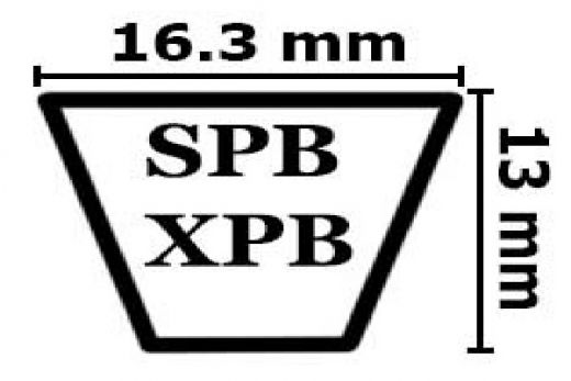 Ремень узкоклиновой SPB-1180 Lp