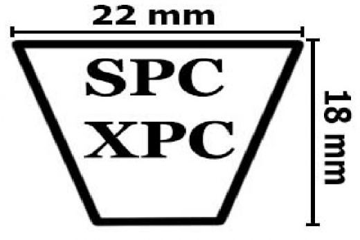 Ремень узкоклиновой SPC-2000 Lp