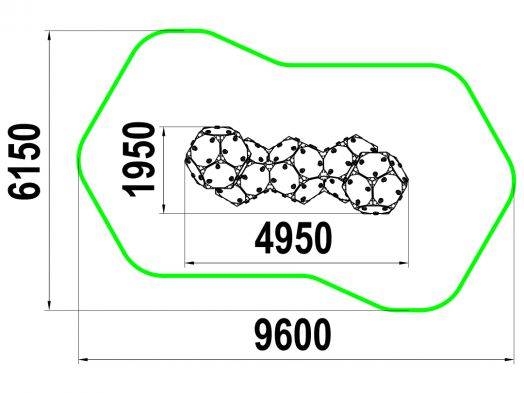 Фигура для лазания "Карпаты"