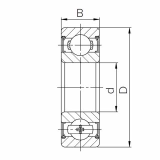 Подшипник 6003 ZZ (80103)