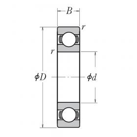 Подшипник 6004 C3 E