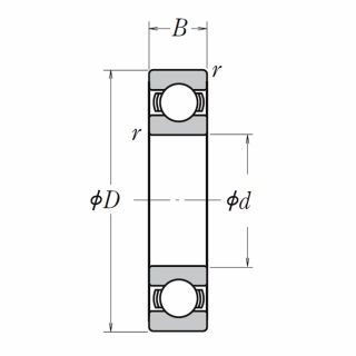 Подшипник 6004 C3 E