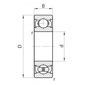 Подшипник 80107-6 AC17