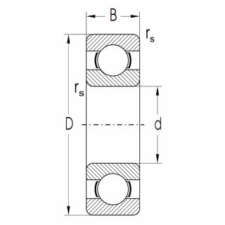 Подшипник 6008 C3